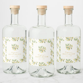 リモンチェッロ リキュールボトルラベル