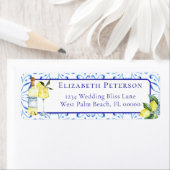 リモンチェッロ レモンのイタリアン カクテル 返送先住所 ラベル (インサイチュ)