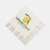 リモンチェッロ 縁ありランチョンナプキン (角)