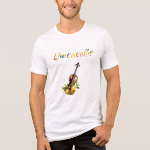 リモンチェロおもしろい遊レモンチェロon words t t-shirt トライブレンドTシャツ