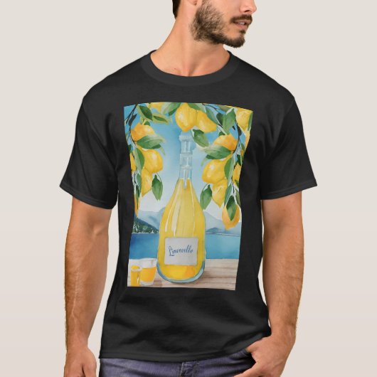 リモンチェロのポスター Tシャツ (正面)