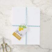 リモンチェロギフトラベル、メッセージカードぶら下がった、のラベル ギフトタグ (より糸付き)