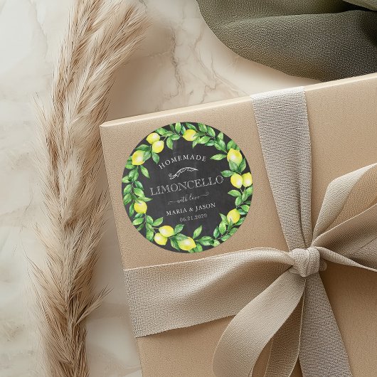 リモンチェロシャルボードモノグラムの恩恵 ラウンドシール