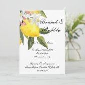 リモンチェロブライダルシャワー招待 セーブザデート (スタンド正面)