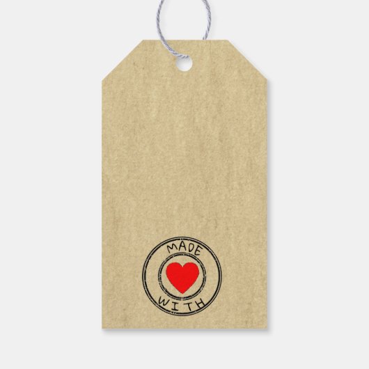 リモンチェロボトルクラフトつるラベル | ギフトタグ (裏面)