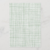 リモンチェロレモネードレモンカスタムズブライダルシャワー メニュー (裏面)