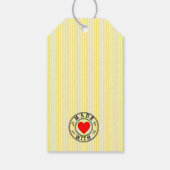 リモンチェロレモンスオンアブランチボトルラベル | ギフトタグ (裏面)