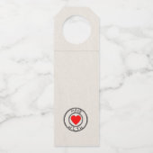 リモンチェロ ボトルネックタグ (裏面)