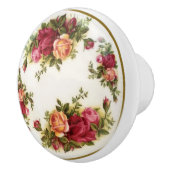 リモージュの旧式な手塗りの中国の陶磁器のノブ セラミックノブ (右)