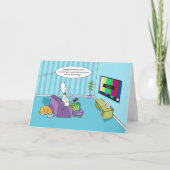 リモートおもしろい制御を使用したハッピーバースデー息子 カード (正面)