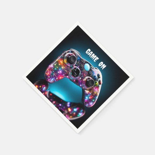 リモートでゲー鮮やかム スタンダードカクテルナプキン (角)