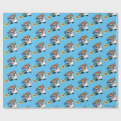 リモートでDexter ラッピングペーパー (フラット)