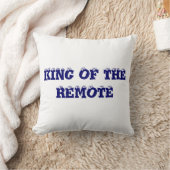 リモートの枕こっけいな王 クッション (ブランケット)