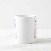 リャマの引用 コーヒーマグカップ (中央)