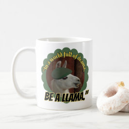 リャマの引用 コーヒーマグカップ