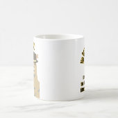 リャマの引用 コーヒーマグカップ (中央)