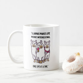 リャマの引用 コーヒーマグカップ