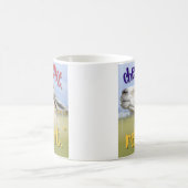 リャマの引用 コーヒーマグカップ (中央)