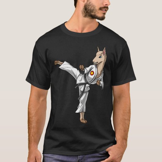 リャマ空手 Tシャツ (正面)