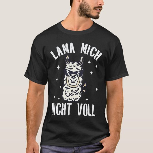 リャマ アルパカ リャマ Tシャツ (正面)