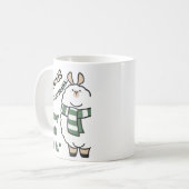 リャマ コーヒーマグカップ (正面左)