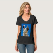 リャマ・ママ Tシャツ (正面フル)