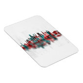 リヤドサウジアラビアスカイライン マグネット (右側)