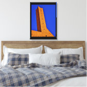 リヤドミナレット キャンバスプリント (インサイチュ (寝室))