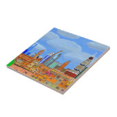 リヤド、サウジアラビア タイル (側面)