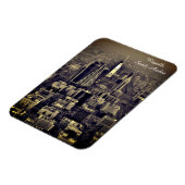 リヤド、サウジアラビア マグネット (左側)