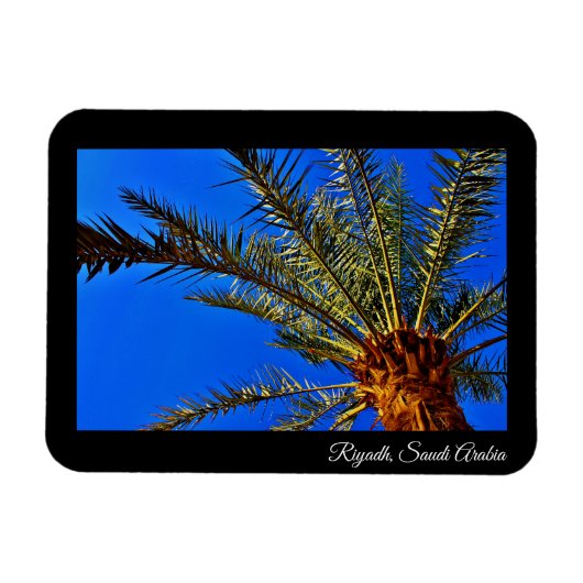 リヤド、サウジアラビア マグネット (横)