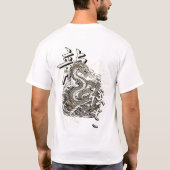 リュウの上昇 Tシャツ (裏面)
