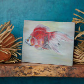 リュウキン金魚アクリル絵画ズ フォトプラーク (側面)