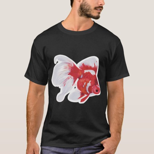 リュウキン金魚 Tシャツ (正面)