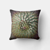 リュウゼツランは16"を正方形の枕打ちつけます クッション (裏面)