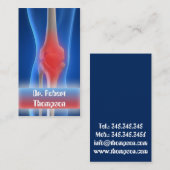 リュウマチ医/整形外科医/外傷カード 名刺 (正面/裏面)