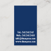 リュウマチ医/整形外科医/外傷カード 名刺 (裏面)