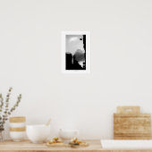 リュガッセンディパリ白黒写真ポスター1 ポスター (キッチン)