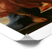 リュコメデス王の宮廷のアキレウスとその王D ポスター (角)