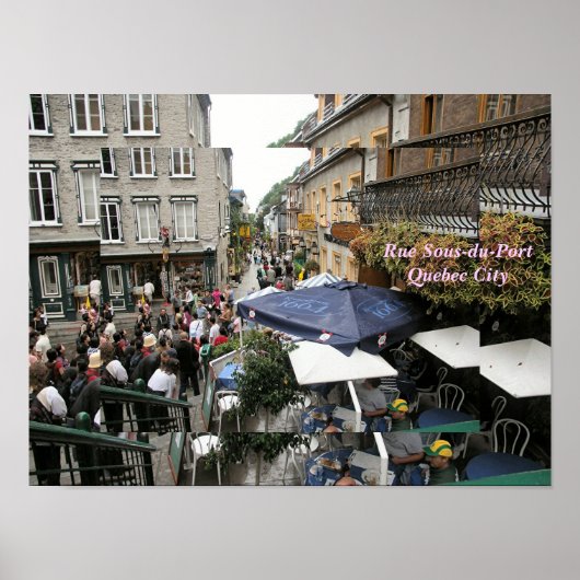 リュソウデュフォートケベックシティ ポスター (正面)