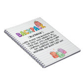 リュックの祝福ノート ノートブック (右側)