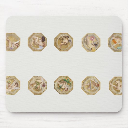 リュックオリヴィエマーソンフェスティバル階段ホテルドゥビル マウスパッド (正面)