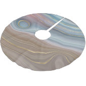 リュックスストラタ |ほこりっぽい石板ブルーチューペピンクアゲート ブラッシュドポリエステルツリースカート (アングル)