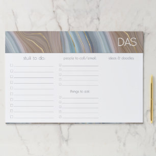 リュックスストラタ   Blue Taupe Pink Agate一覧へ ペーパーパッド