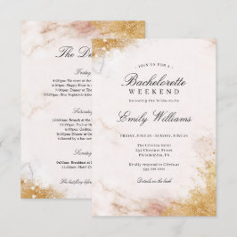 リュックスバチェロレッテウィークエンドイナリー招待状 招待状