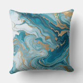 リュックス金ゴールド静脈大理石装飾用クッション クッション (裏面)