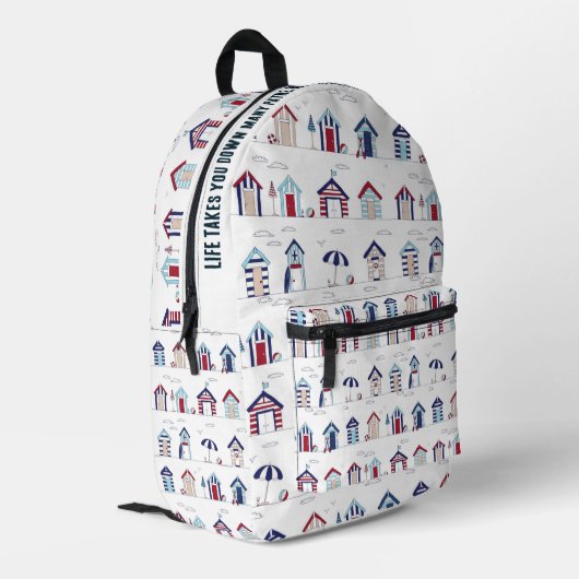 リュック - 人生は様々な道へと導く... (裏面左端)