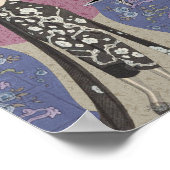 リュディア&ベンガルinマウヴとタウペ ポスター (角)