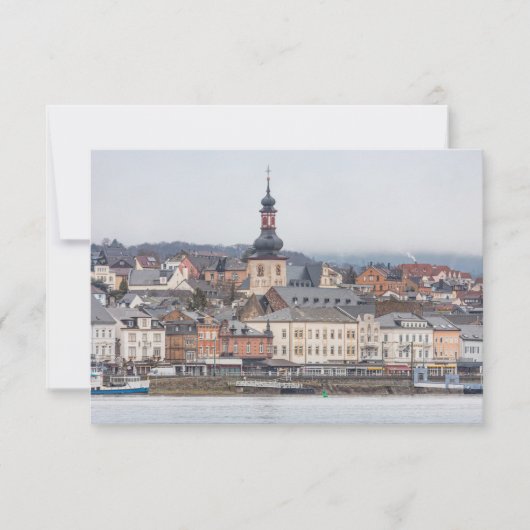 リュデシュエムアムライン – ドイツカード (正面)