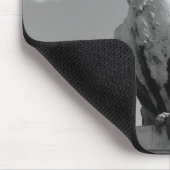 リュブヤナスロベニアのドラゴンの彫像 マウスパッド (コーナー)